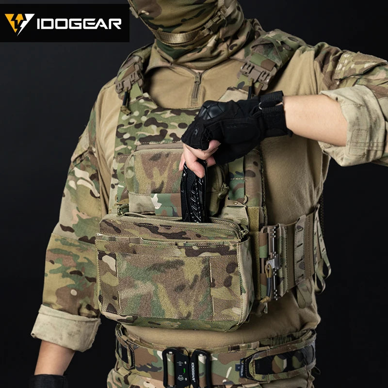 IDOGEAR DOPE à rabat avant avec porte-chargeur