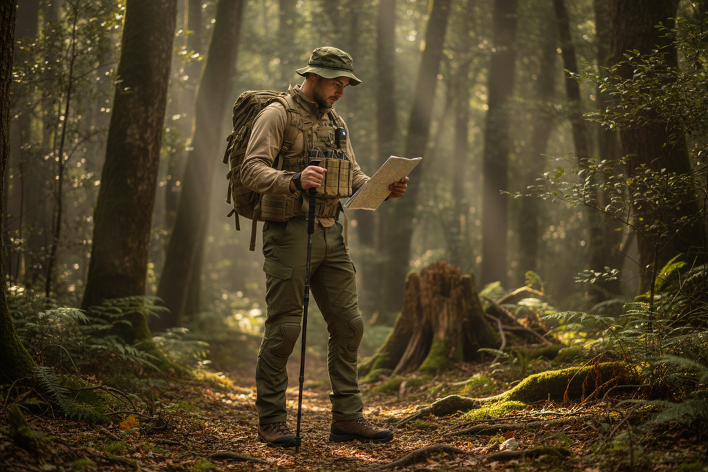homme dans la foret avec le bob vendu